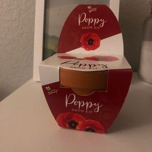 NEW poppy flower kit